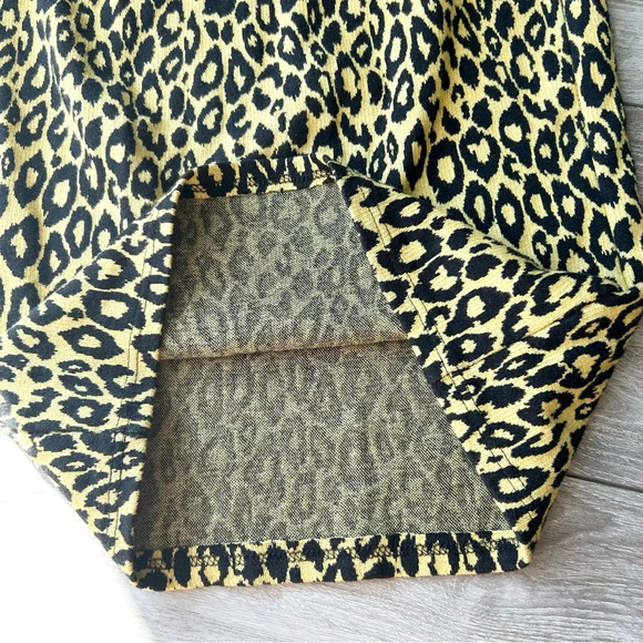 Ring Leopard Knitted Midi Bodycon Skirt Made in Korea - Picture 11 of 11